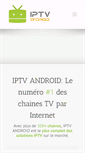 Mobile Screenshot of iptv-android.com